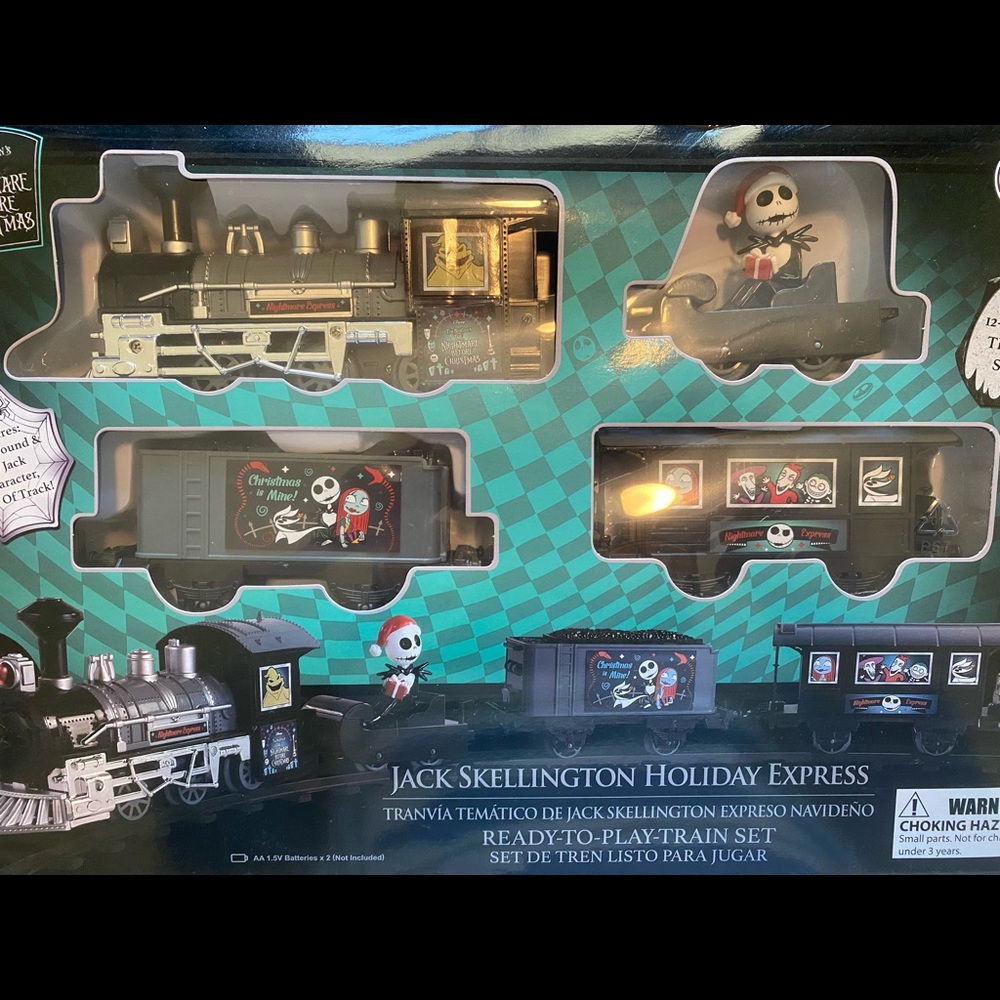 Nightmare before Christmas electronic train